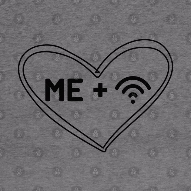 Wifi - Me plust wife = Love by KC Happy Shop